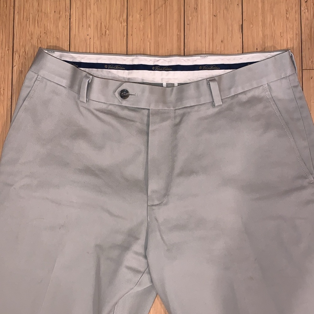 Men's Light Gray Chino Pants